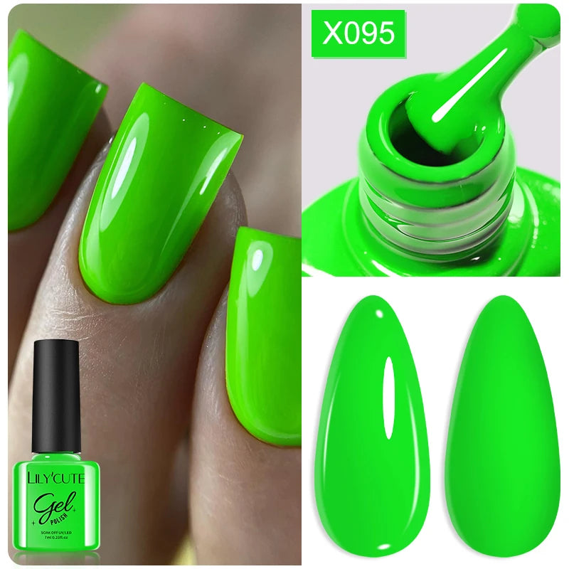 LILYCUTE 7ml Peel-Off Base Gel Nail Polish – Clear UV Gel
