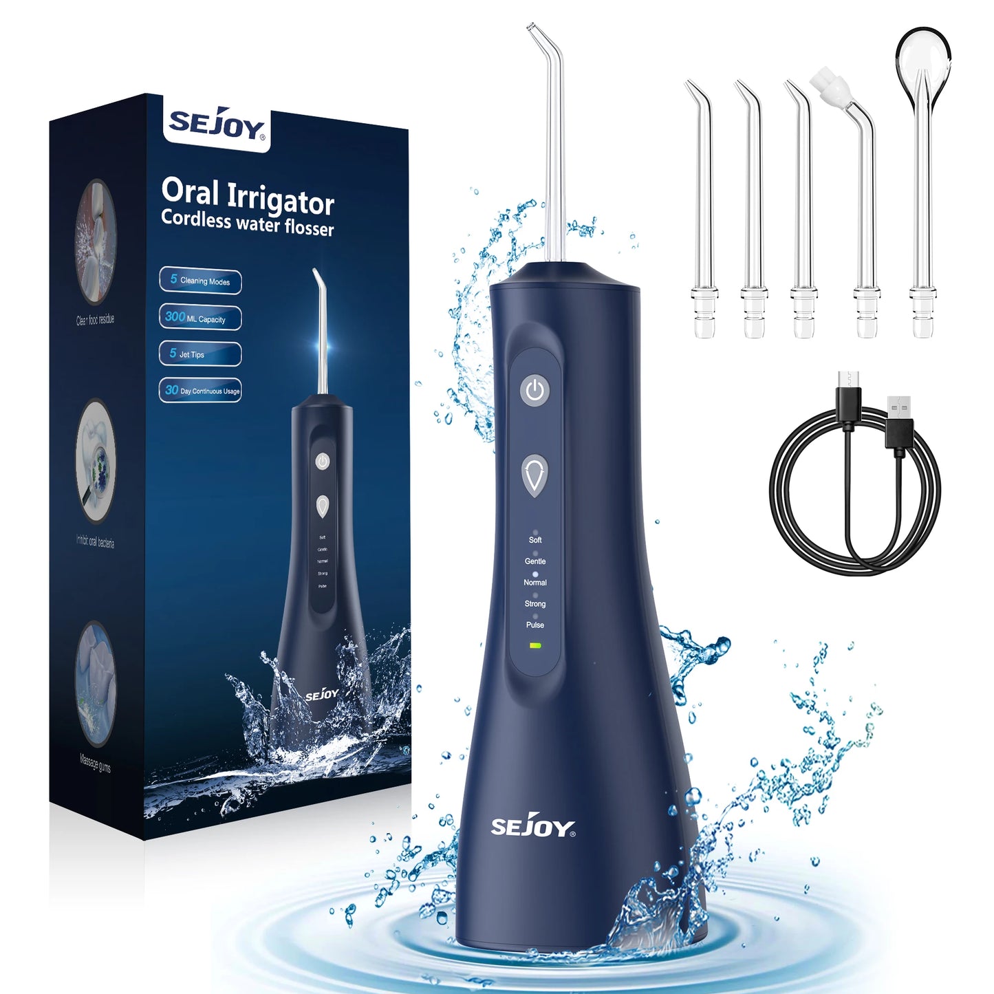 SEJOY Professional Water Flosser – Advanced Oral Care for the Whole Family