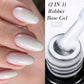 LILYCUTE 7ml Peel-Off Base Gel Nail Polish – Clear UV Gel