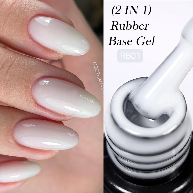 LILYCUTE 7ml Peel-Off Base Gel Nail Polish – Clear UV Gel