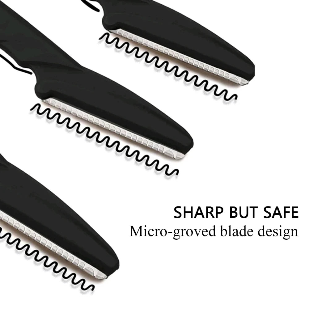 40/30/12/10 Pcs Random Color Set Multipurpose Eyebrow Razor Tools And Facial Razor With Precision Cover,Safety