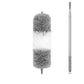Flexible Dust Brush Multifunctional Cleaning Brush Household Tools Long Handle Lightweight for Furniture Bottom Fur Hair