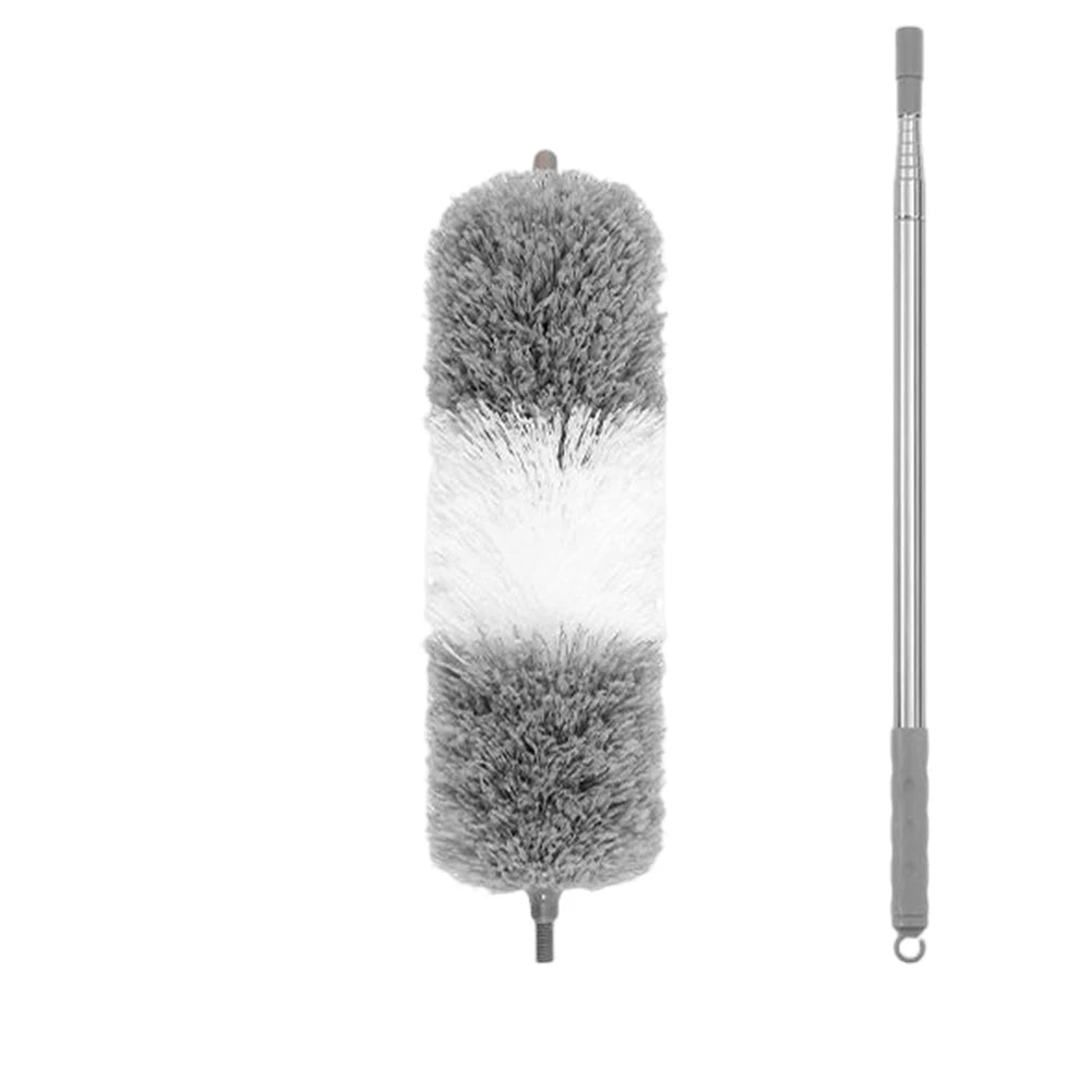 Flexible Dust Brush Multifunctional Cleaning Brush Household Tools Long Handle Lightweight for Furniture Bottom Fur Hair