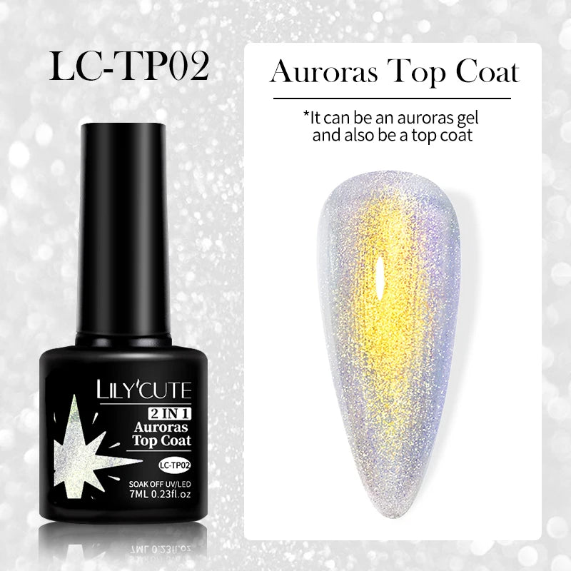 LILYCUTE 7ml Peel-Off Base Gel Nail Polish – Clear UV Gel