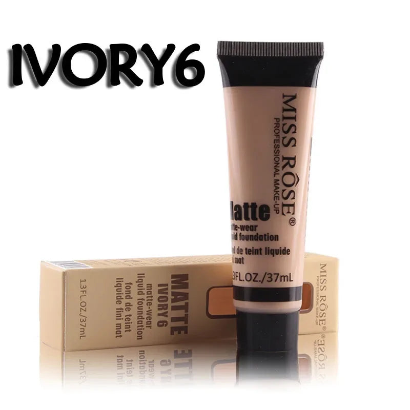 Professional Matte Liquid Foundation – Waterproof & Full-Coverage