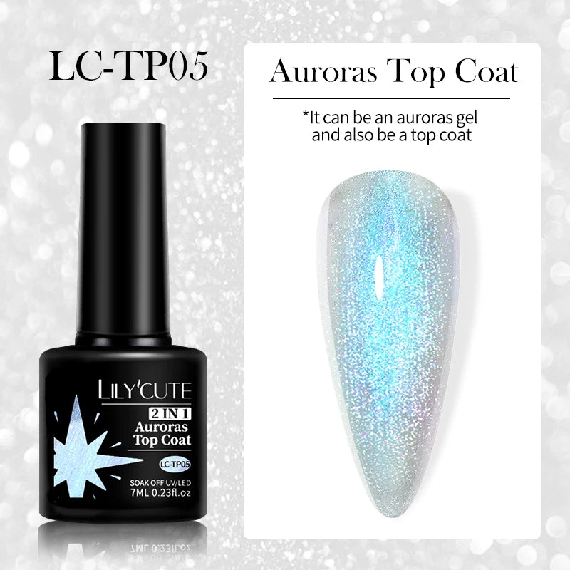 LILYCUTE 7ml Peel-Off Base Gel Nail Polish – Clear UV Gel