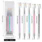 5PCS Nail Art Brush & Dotting Tool Set – Striping, Liner & Rhinestone Picker