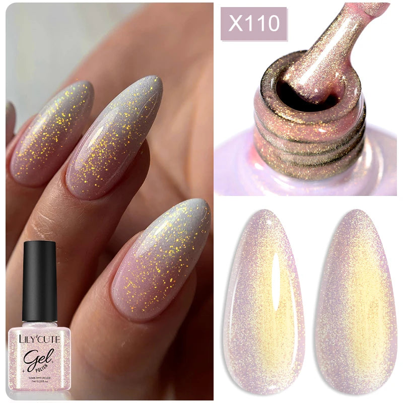 LILYCUTE 7ml Peel-Off Base Gel Nail Polish – Clear UV Gel