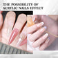 SAVILAND 150g Clear Acrylic Powder Large Capacity Acrylic Nail Powder Long Lasting Nail Art Design Decoration Nail Carving
