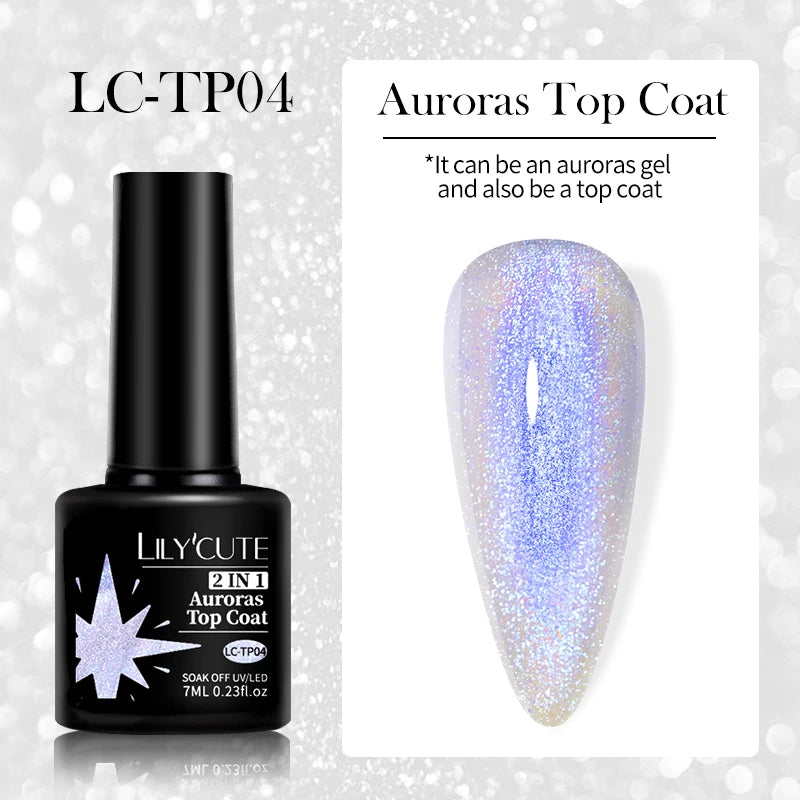 LILYCUTE 7ml Peel-Off Base Gel Nail Polish – Clear UV Gel