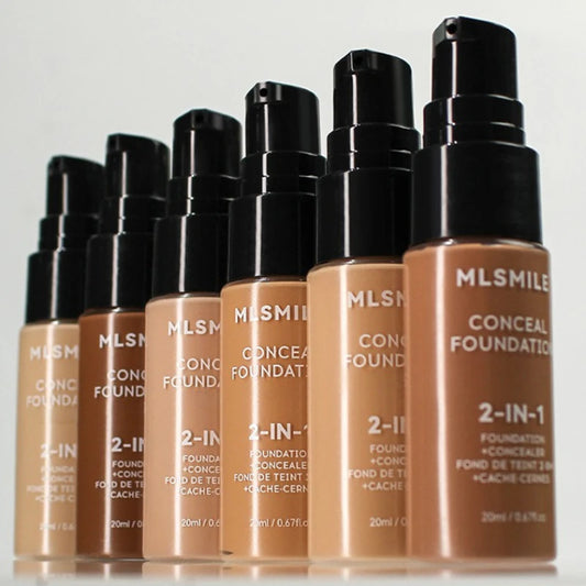 Oil-Control Matte BB Cream & Foundation – Full Coverage, Waterproof