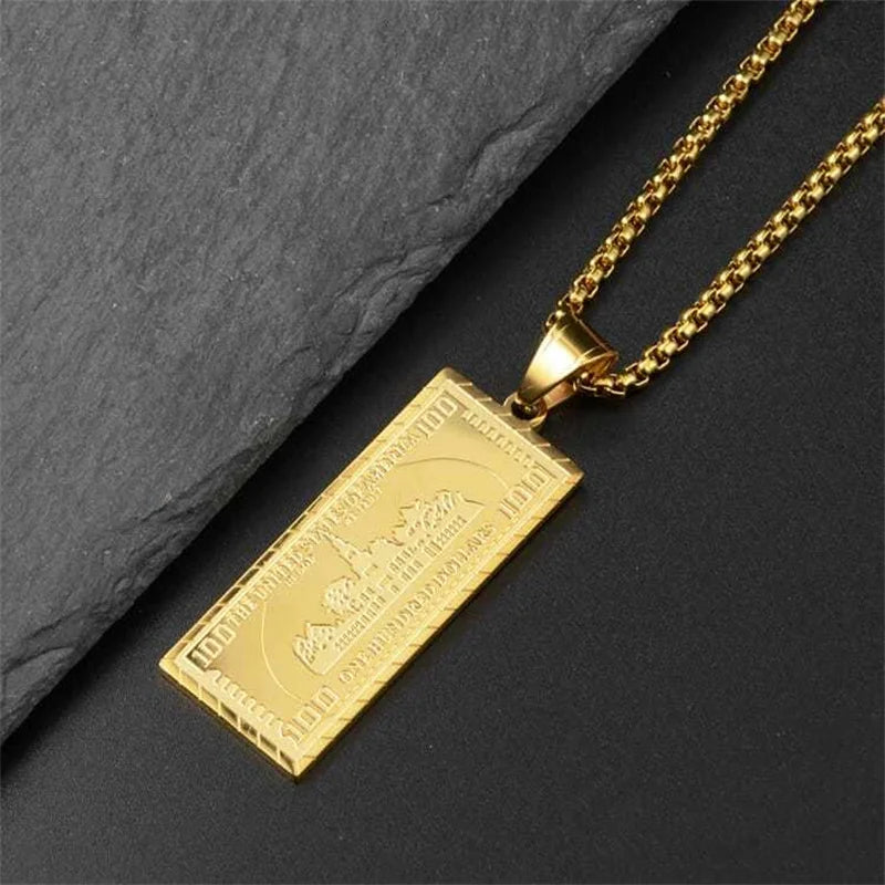 Hip-hop Accessories Party Gifts Dollar Pendant