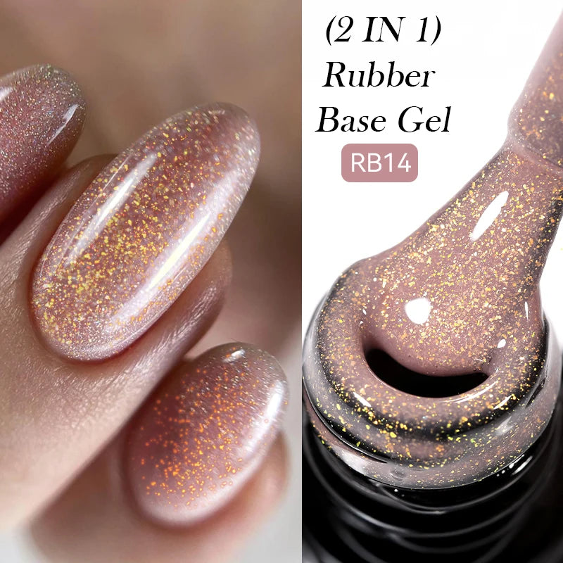 LILYCUTE 7ml Peel-Off Base Gel Nail Polish – Clear UV Gel
