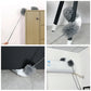 Flexible Dust Brush Multifunctional Cleaning Brush Household Tools Long Handle Lightweight for Furniture Bottom Fur Hair