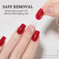 LILYCUTE 7ml Peel-Off Base Gel Nail Polish – Clear UV Gel