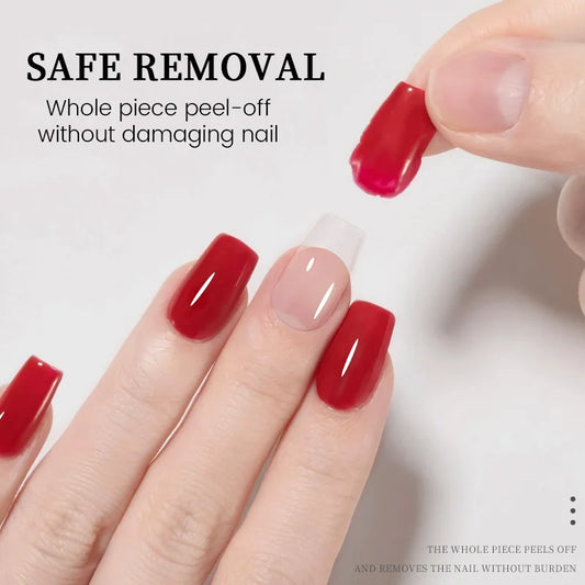 LILYCUTE 7ml Peel-Off Base Gel Nail Polish – Clear UV Gel