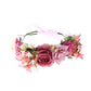 New Fashion Imitated Pearl Crowns Girls Bridal Wedding Headband Floral Flower Headband for Girls Adult Bohemian Hair accessories