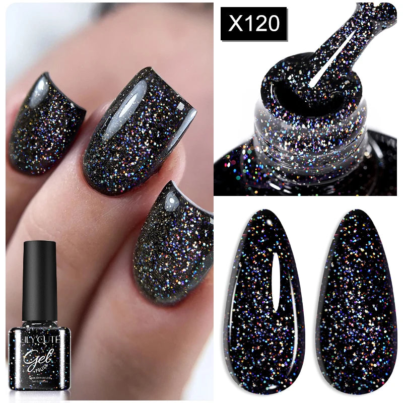 LILYCUTE 7ml Peel-Off Base Gel Nail Polish – Clear UV Gel