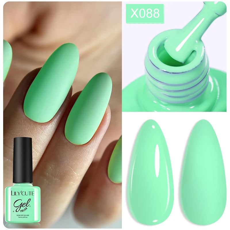 LILYCUTE 7ml Peel-Off Base Gel Nail Polish – Clear UV Gel