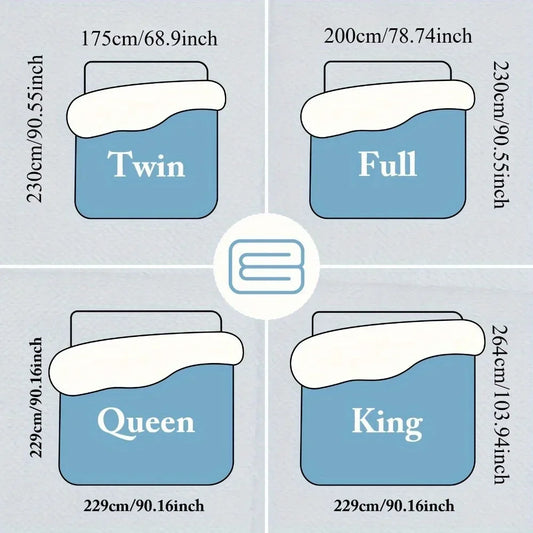 3pcs All-Season Quilt Set