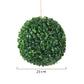 Eco-friendly Artificial Plant Ball Realistic Appearance Long-lasting Durability Indoor Or Outdoor Artificial Grass Dome Balls 18