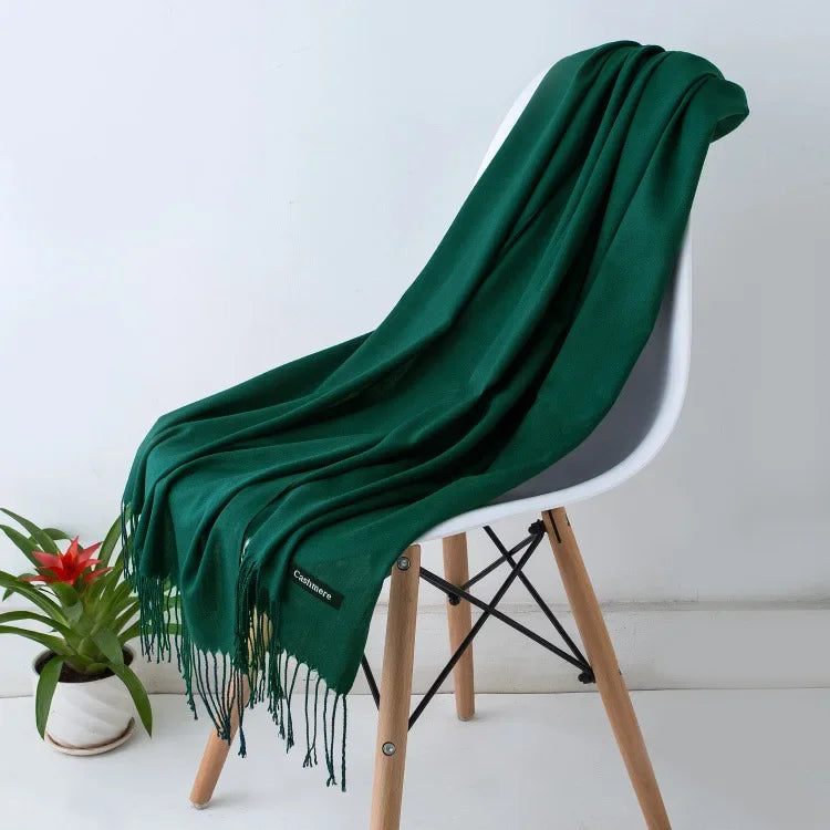 Women's Pashmina Scarf Shawls Soft Cashmere feeling z