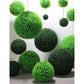 Eco-friendly Artificial Plant Ball Realistic Appearance Long-lasting Durability Indoor Or Outdoor Artificial Grass Dome Balls 18