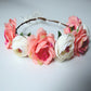 New Fashion Imitated Pearl Crowns Girls Bridal Wedding Headband Floral Flower Headband for Girls Adult Bohemian Hair accessories