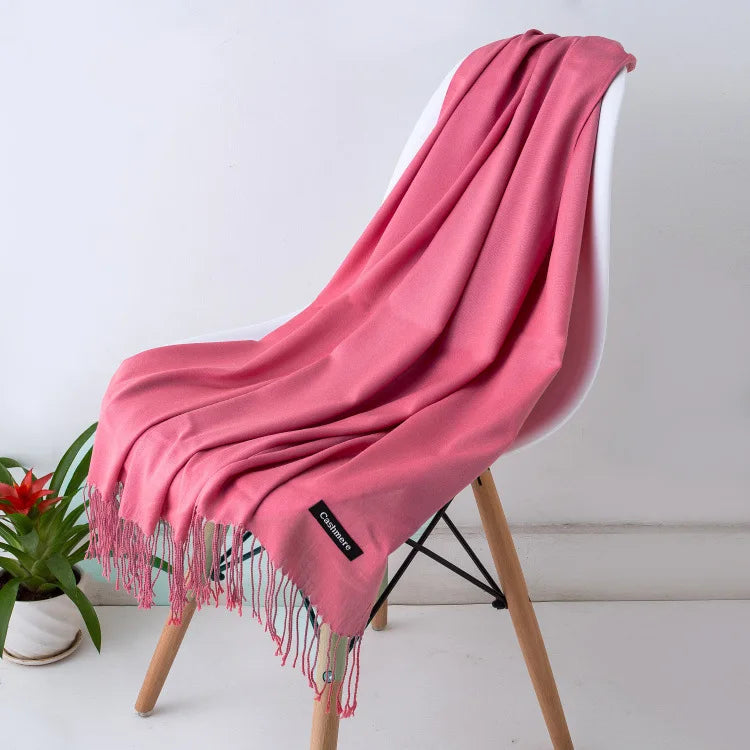 Women's Pashmina Scarf Shawls Soft Cashmere feeling z