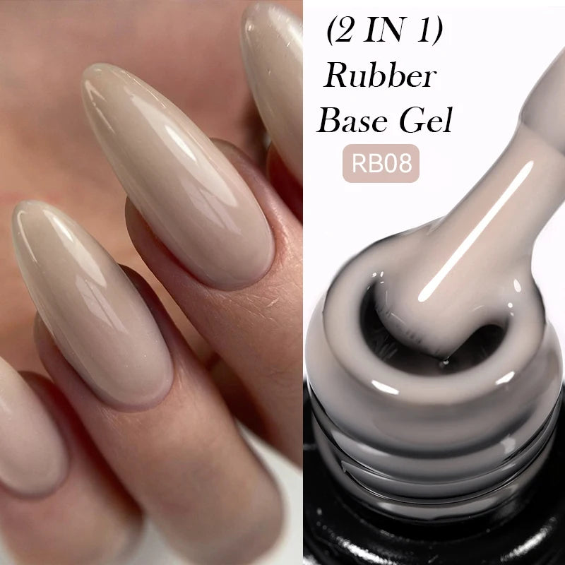 LILYCUTE 7ml Peel-Off Base Gel Nail Polish – Clear UV Gel