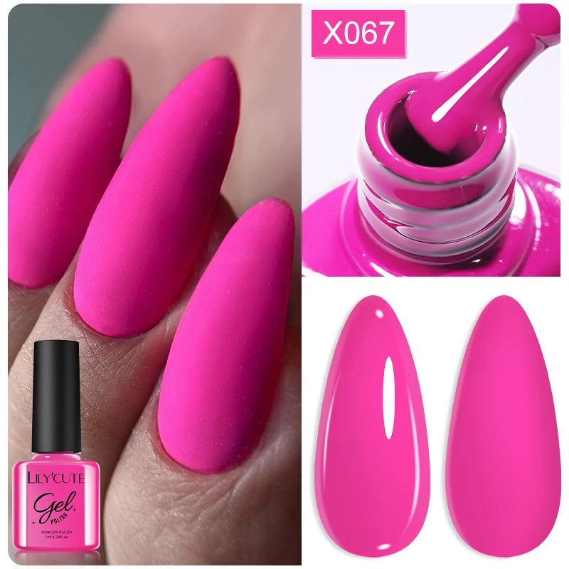 LILYCUTE 7ml Peel-Off Base Gel Nail Polish – Clear UV Gel