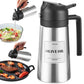 Olive Oil Sprayer for Cooking, 470ml 2 In 1 Oil Dispenser/Pour Bottle, Kitchen Accessories, Kitchen Gadgets for Air Fryer, Salad