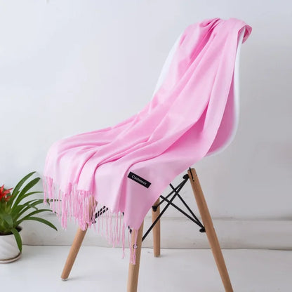 Women's Pashmina Scarf Shawls Soft Cashmere feeling z