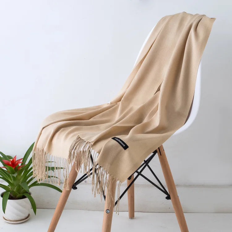 Women's Pashmina Scarf Shawls Soft Cashmere feeling z