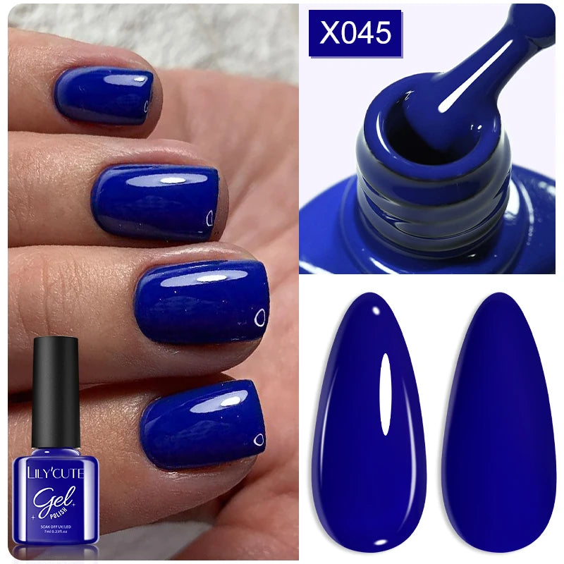 LILYCUTE 7ml Peel-Off Base Gel Nail Polish – Clear UV Gel
