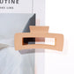 4Pcs/Set Women Girls Claw Clips Coffee Black Hair Claw Nonslip Crab Hairpins Barrette Fashion Hair Accessories Gifts