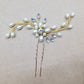 New Fashion Imitated Pearl Crowns Girls Bridal Wedding Headband Floral Flower Headband for Girls Adult Bohemian Hair accessories
