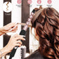 6-in-1 Curling Iron Wand Set with Thermal Brush & Ceramic Barrels