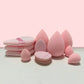 12/14-Pcs Makeup Sponge Blender Set with Storage Bottle