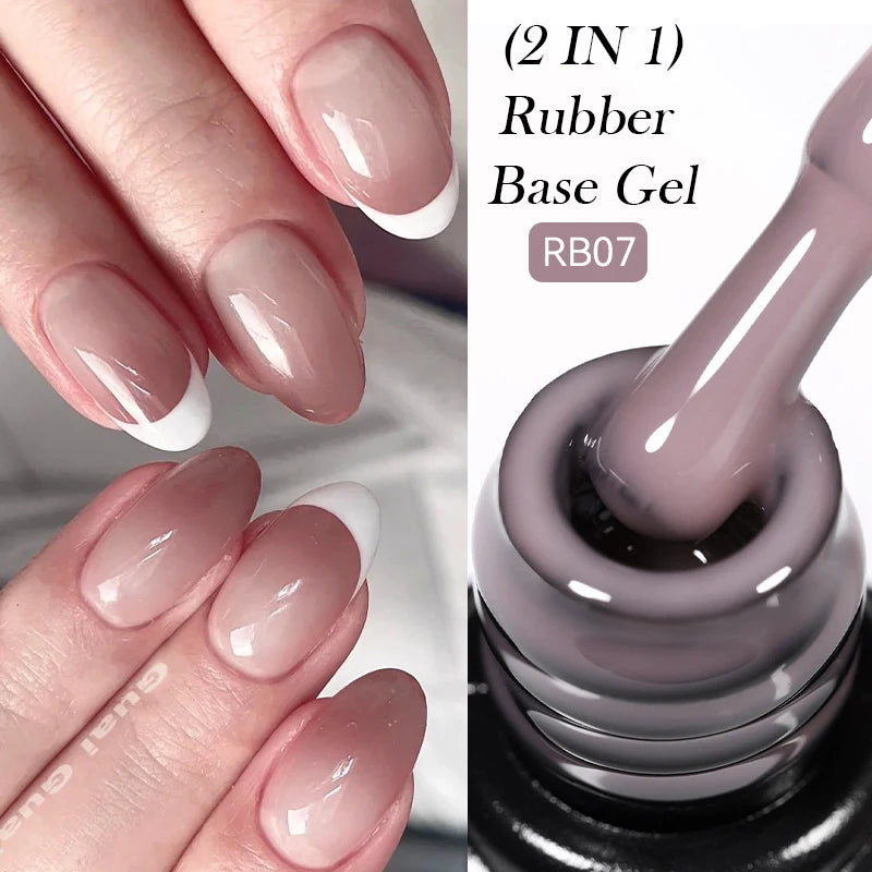 LILYCUTE 7ml Peel-Off Base Gel Nail Polish – Clear UV Gel
