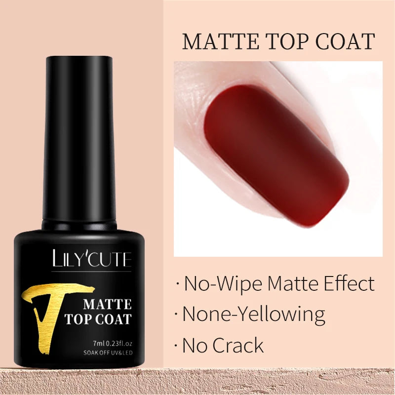 LILYCUTE 7ml Peel-Off Base Gel Nail Polish – Clear UV Gel