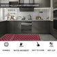 Cushioned Kitchen Rugs Non-Skid Waterproof Kitchen Mats and Rugs Comfort Standing Mat 19.7 X 31.5”+19.7 X 47.2”,