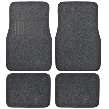 BDK Premium Heavy-Carpeted Car Floor Mats for Car, 4-Piece, Extra Carpet Cushion, Rubberized Backing Abiraterone acetate
