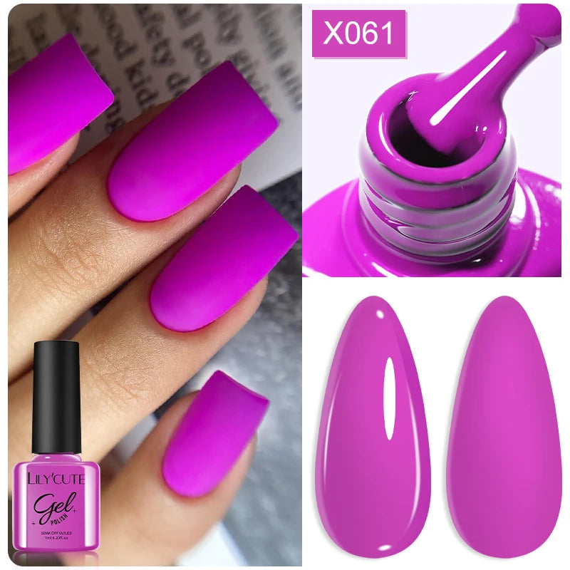 LILYCUTE 7ml Peel-Off Base Gel Nail Polish – Clear UV Gel