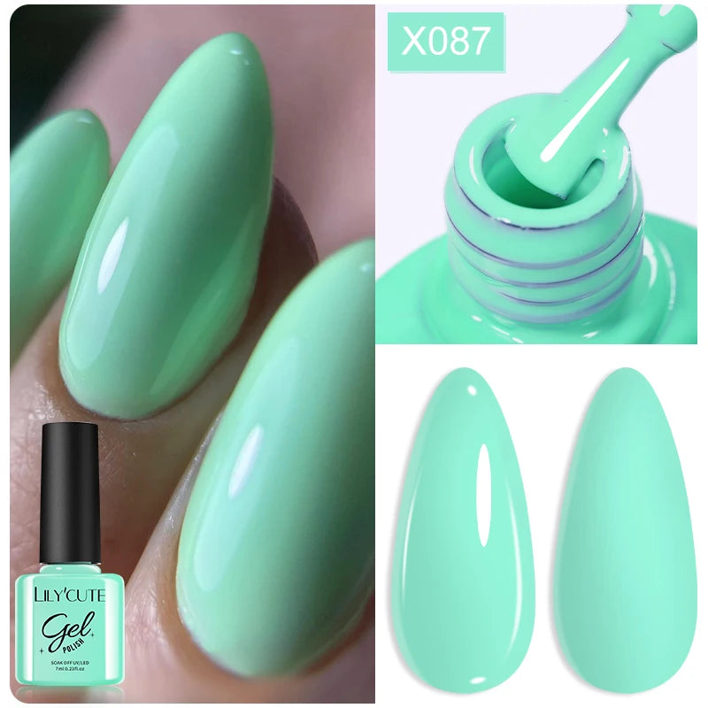 LILYCUTE 7ml Peel-Off Base Gel Nail Polish – Clear UV Gel