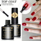 2PCS 8.5ml Base & Top Coat Gel Nail Polish Set