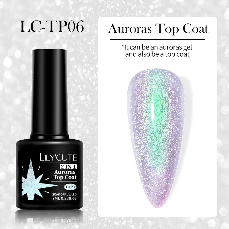 LILYCUTE 7ml Peel-Off Base Gel Nail Polish – Clear UV Gel