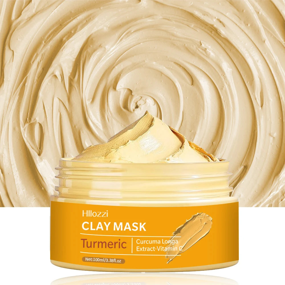 Turmeric Clay Mask – Deep Cleansing & Brightening Facial Treatment