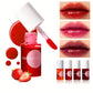 Fruity Lip Tint Water Gloss Tint, Moisturizing Waterproof Liquid Lipstick, Non-Stick, High Pigment, Long-Lasting Vibrant Colors