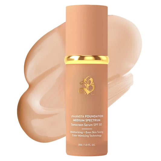 4-in-1 Magic Color Changing Foundation – Hydrating, Long-Lasting & SPF 50 Protection